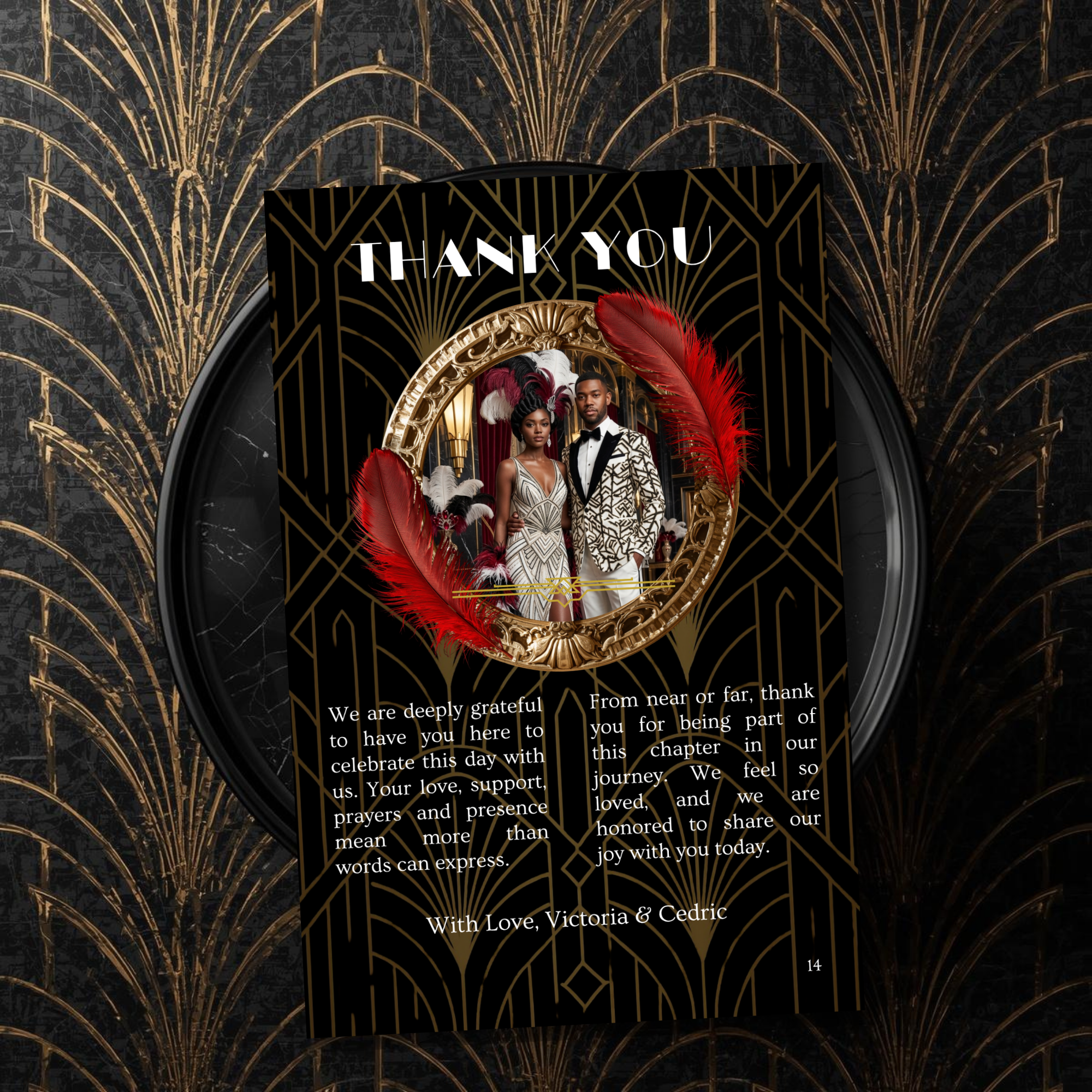 Art Deco Edition | The Signature Experience Luxe Wedding Magazine | Done for You (50% deposit required)