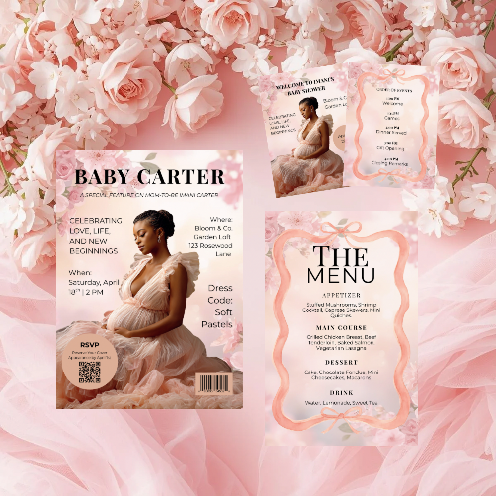 Baby Shower Invitation Bundle