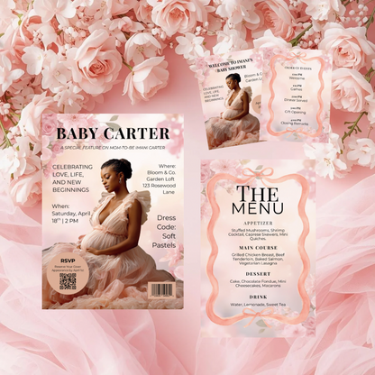 Baby Shower Invitation Bundle