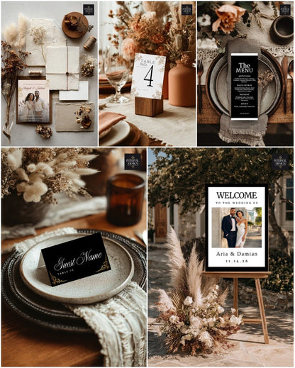 The Aisle Edit: Wedding Stationary Essentials Mockup Kits
