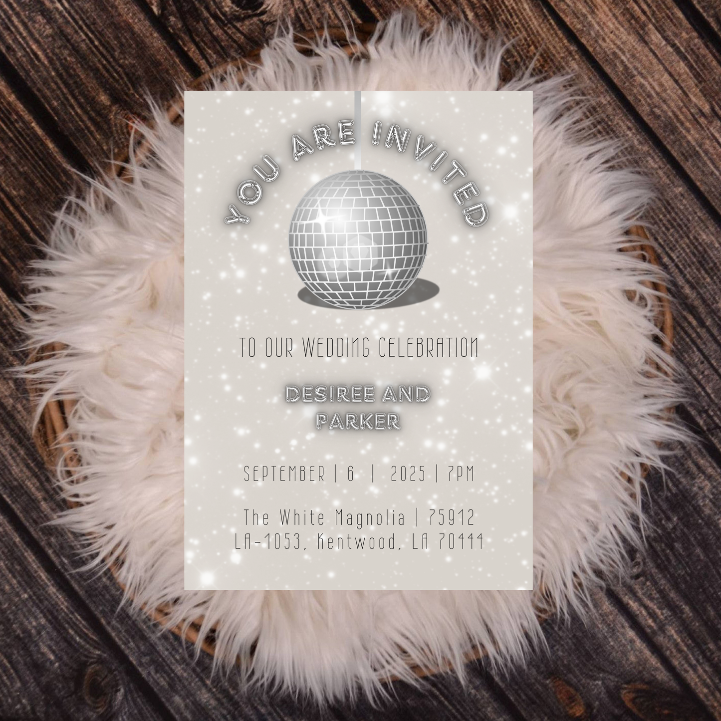 Custom Event Flyers & Invitations – Luxe & Editorial Design (50% Deposit for orders over $150)