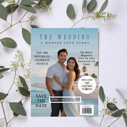 Custom Event Flyers & Invitations – Luxe & Editorial Design (50% Deposit for orders over $150)