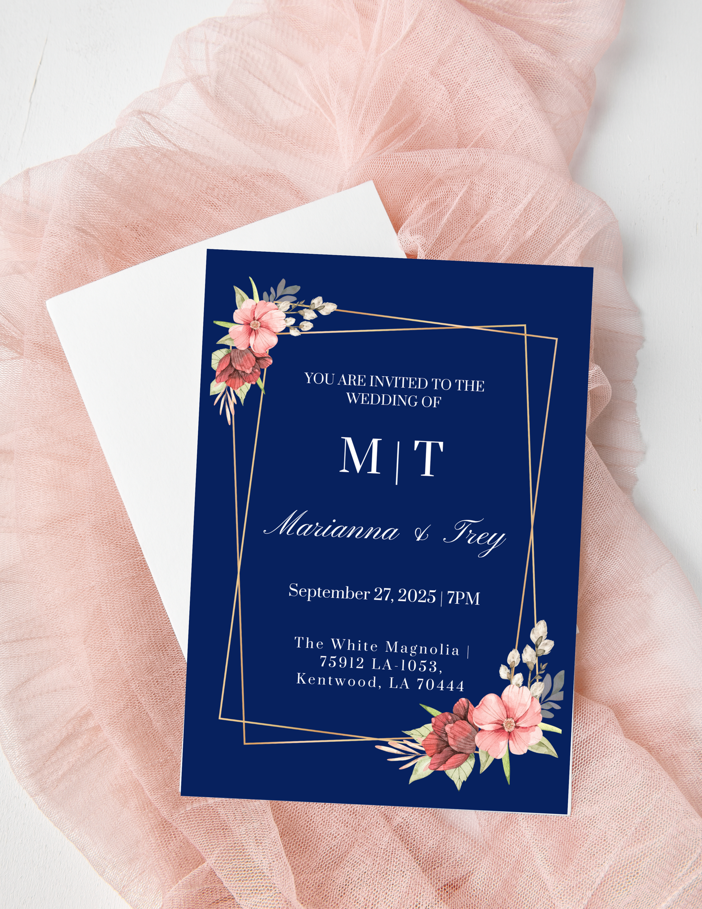 Custom Event Flyers & Invitations – Luxe & Editorial Design (50% Deposit for orders over $150)
