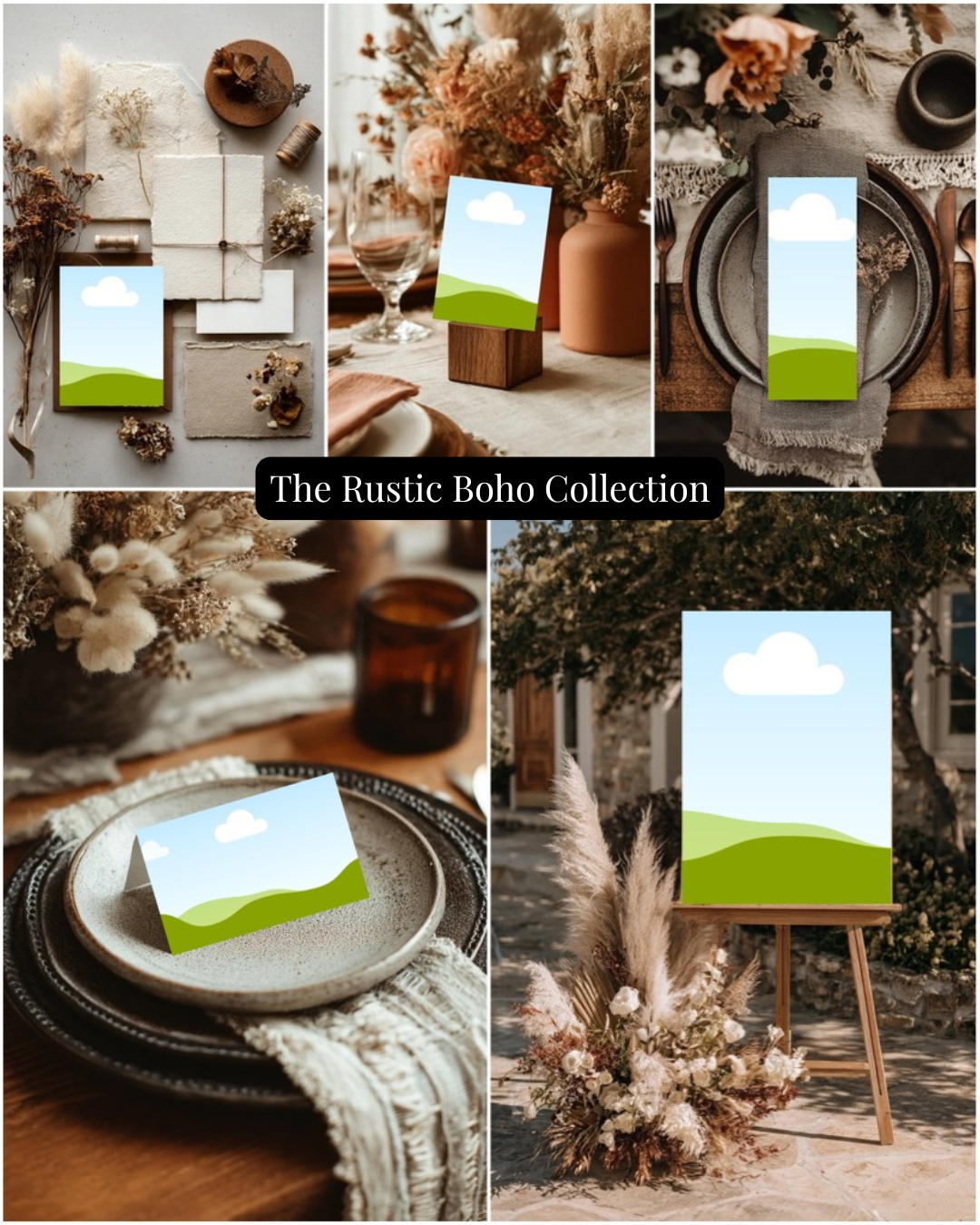 The Aisle Edit: Wedding Stationary Essentials Mockup Kits
