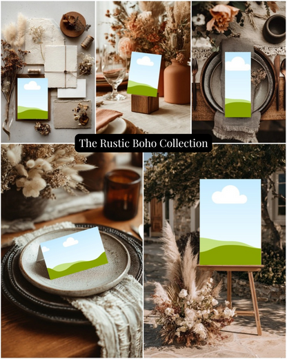 The Aisle Edit: Wedding Stationary Essentials Mockup Kits