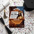 Movie Premiere Graduation Invitation | Semi-Custom Cinematic Grad Announcement Template | Class of 2026 Editable Flyer | Main Character Senior Invite