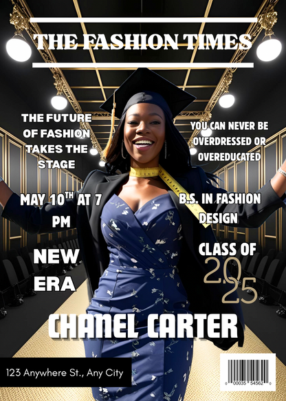 Custom Magazine-Style Flyers, Invitations & Event Programs (50% Deposit for orders over $150)