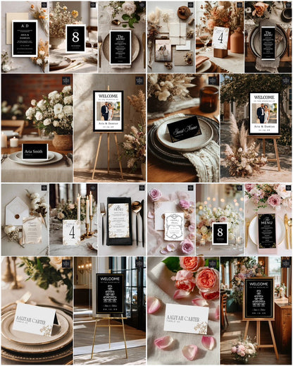 Canva Mockup Bundle | Over 100 Drag-and-Drop Canva Mockups for Event Designers