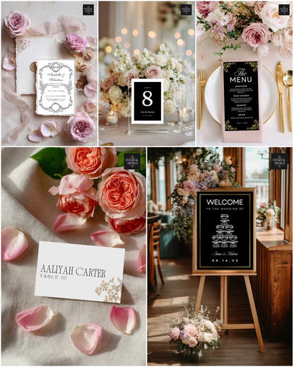 Canva Mockup Bundle | Over 100 Drag-and-Drop Canva Mockups for Event Designers