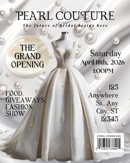 Custom Magazine-Style Flyers, Invitations & Event Programs (50% Deposit for orders over $150)