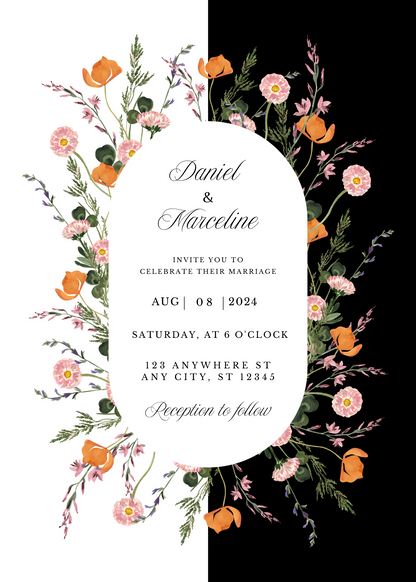 Custom Event Flyers & Invitations – Luxe & Editorial Design (50% Deposit for orders over $150)
