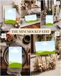The Mini Mockup Edit | Luxe AI Mockup Collection