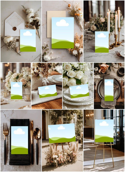 Canva Mockup Bundle | Over 100 Drag-and-Drop Canva Mockups for Event Designers