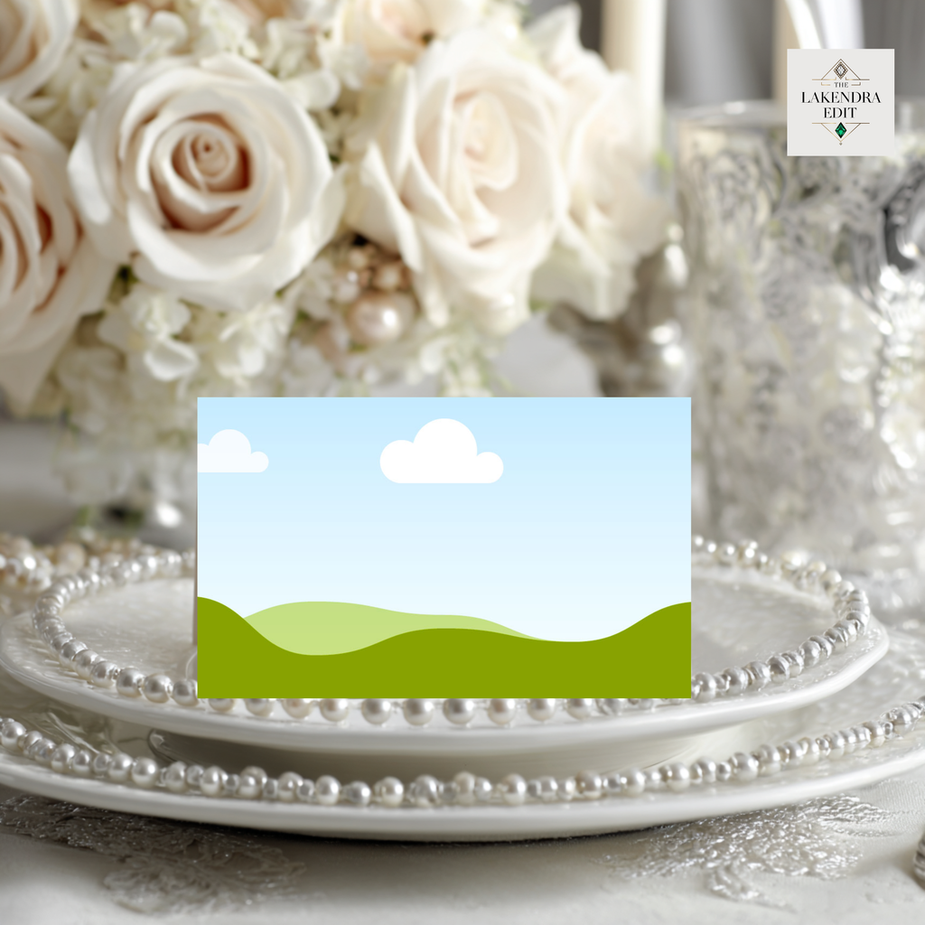 Pearl and Satin Wedding Mockup Edit | Drag and Drop in Canva