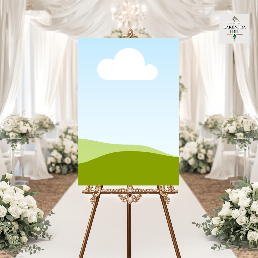 Pearl and Satin Wedding Mockup Edit | Drag and Drop in Canva