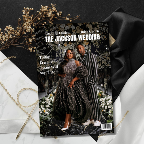 Classic Edition | The Signature Experience Luxe Wedding Magazine Template | Done for You (50% deposit required)