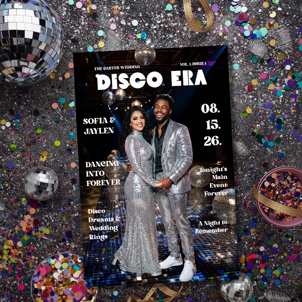 Disco Era Edition | The Signature Experience Luxe Wedding Magazine | Done for You