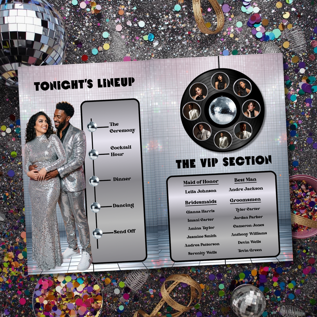Disco Era Edition | The Signature Experience Luxe Wedding Magazine | Done for You