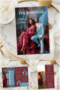 Wine Red and Ice Blue Edition | The Signature Experience Luxe Wedding Magazine | Done for You