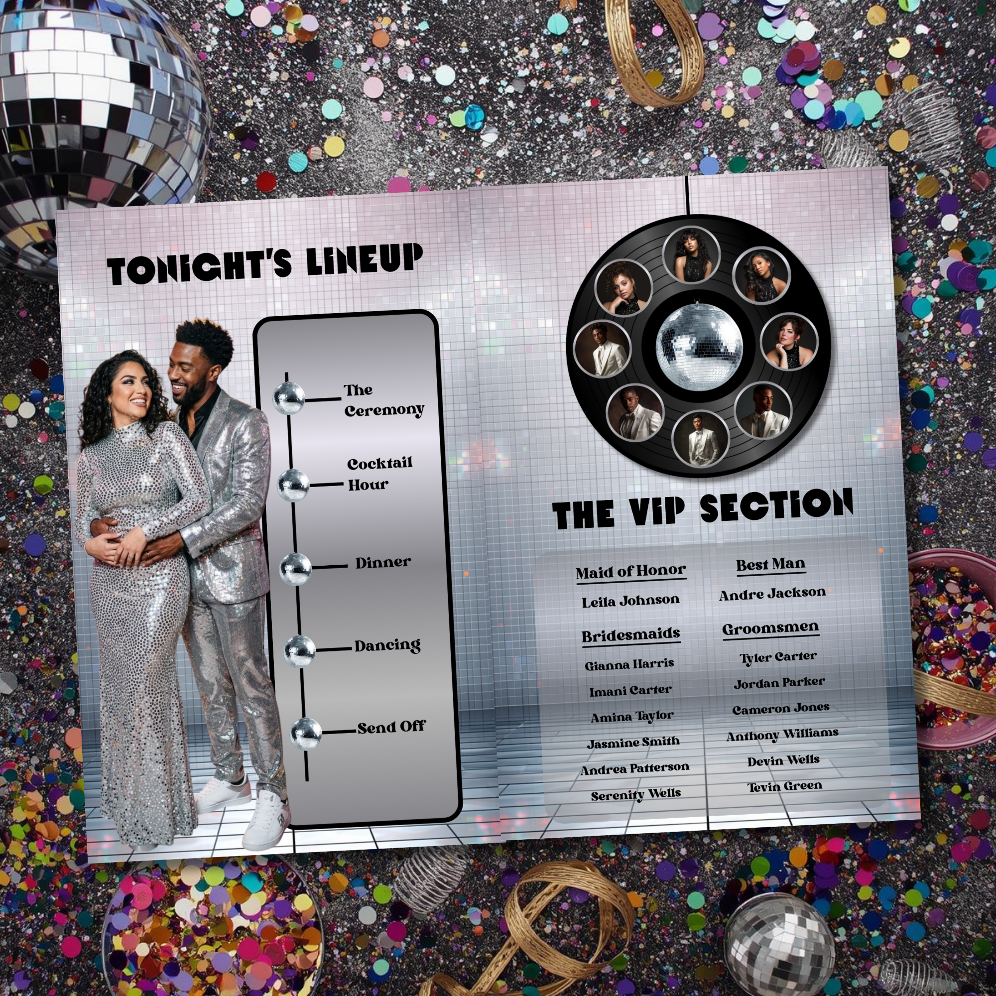 Disco Era Edition | The Signature Experience Luxe Wedding Magazine | Done for You
