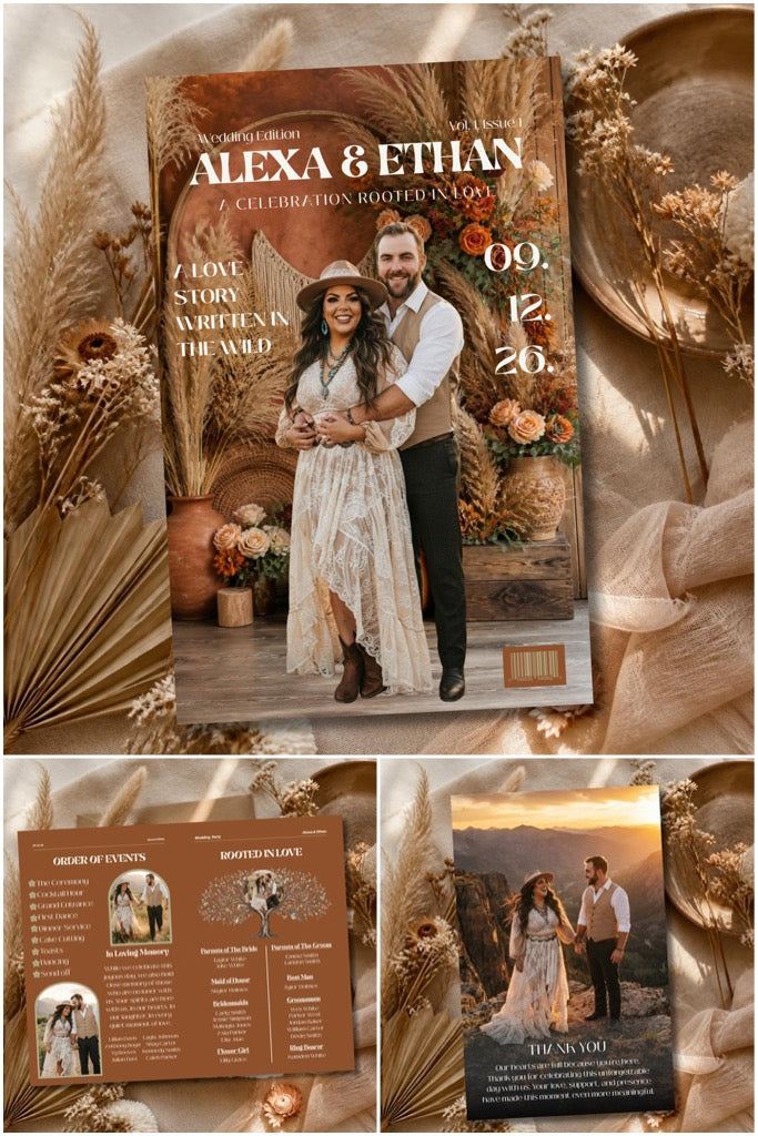 Boho Edition | The Signature Experience Luxe Wedding Magazine | Done for You