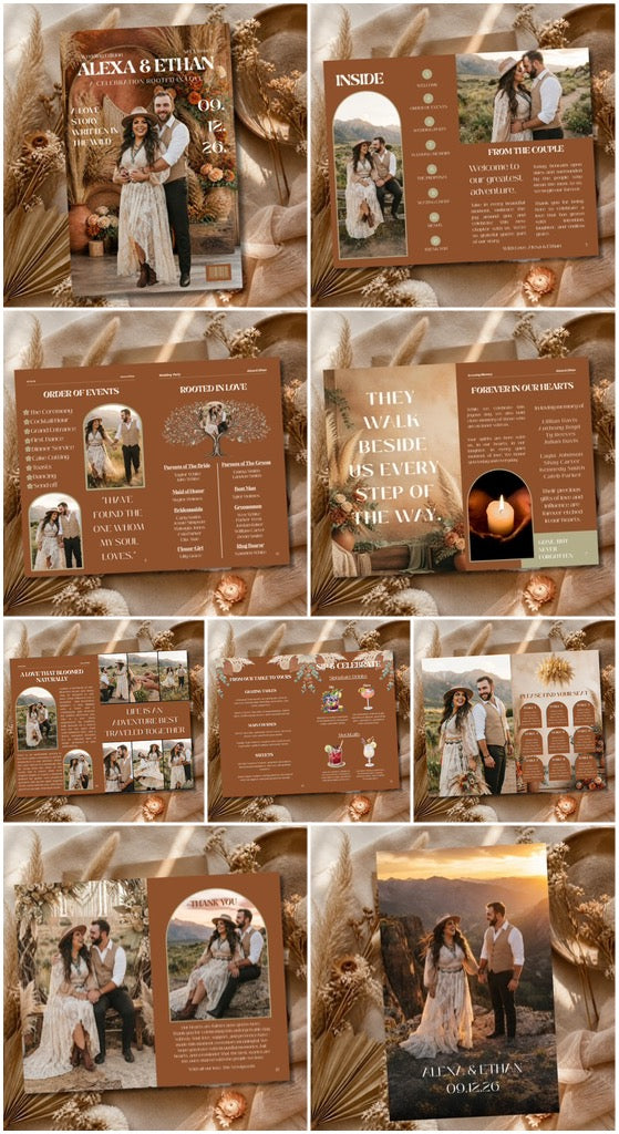 Boho Edition | The Signature Experience Luxe Wedding Magazine | Done for You