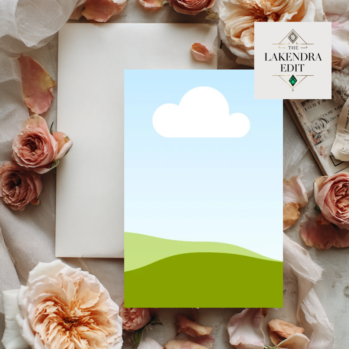 Garden Romance Mockup Collection | Canva Drag-and-Drop Mockups | Invitations, Menus, Table Numbers, Place Cards | Editable Templates
