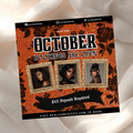 October Hair Stylist Booking Flyer| Editable Canva Instagram Flyer