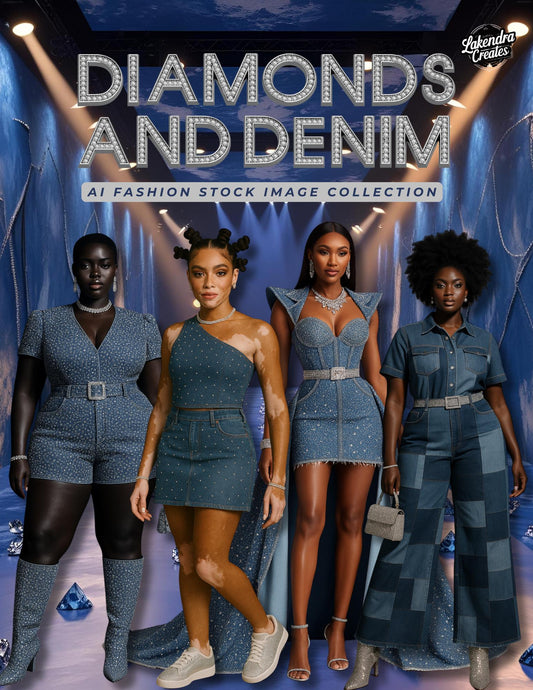 High Fashion Stock Images  Denim & Diamond Edition